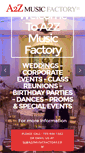 Mobile Screenshot of a2zmusicfactory.com